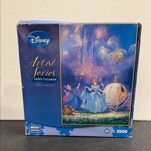 Disney Artist Series James Coleman Magic Hour 1000 piece jigsaw puzzle- NEW READ